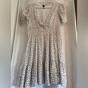 Wild fable white flower dress